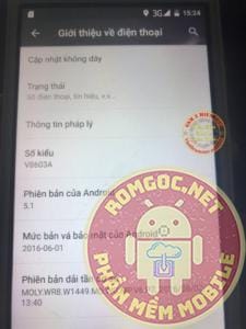 Rom stock cho Viettel V8603A MT6580 Flashtool