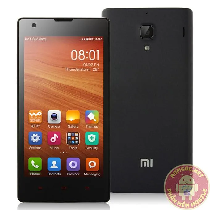 Xóa tài khoản MiCloud Xiaomi Redmi 1S