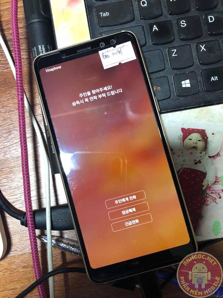 Xóa Please Call Me, FRP ON, DRK cho Samsung Galaxy A8 2018 SM-A530N