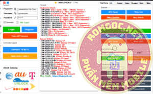 Download KingTools 1.7 Pro mới nhất, hỗ trợ unlock samsung mới nhất