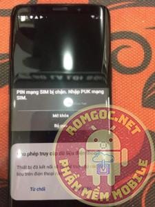 Unlock Mạng Galaxy S9 SM-G960F Thành Công, Done Teamview