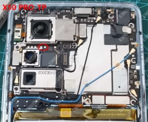 Testpoint Vivo X50 Pro 9008 xoá mật khẩu