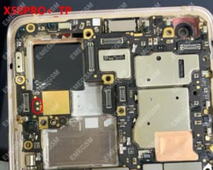 Testpoint Vivo X50 Pro Plus 9008