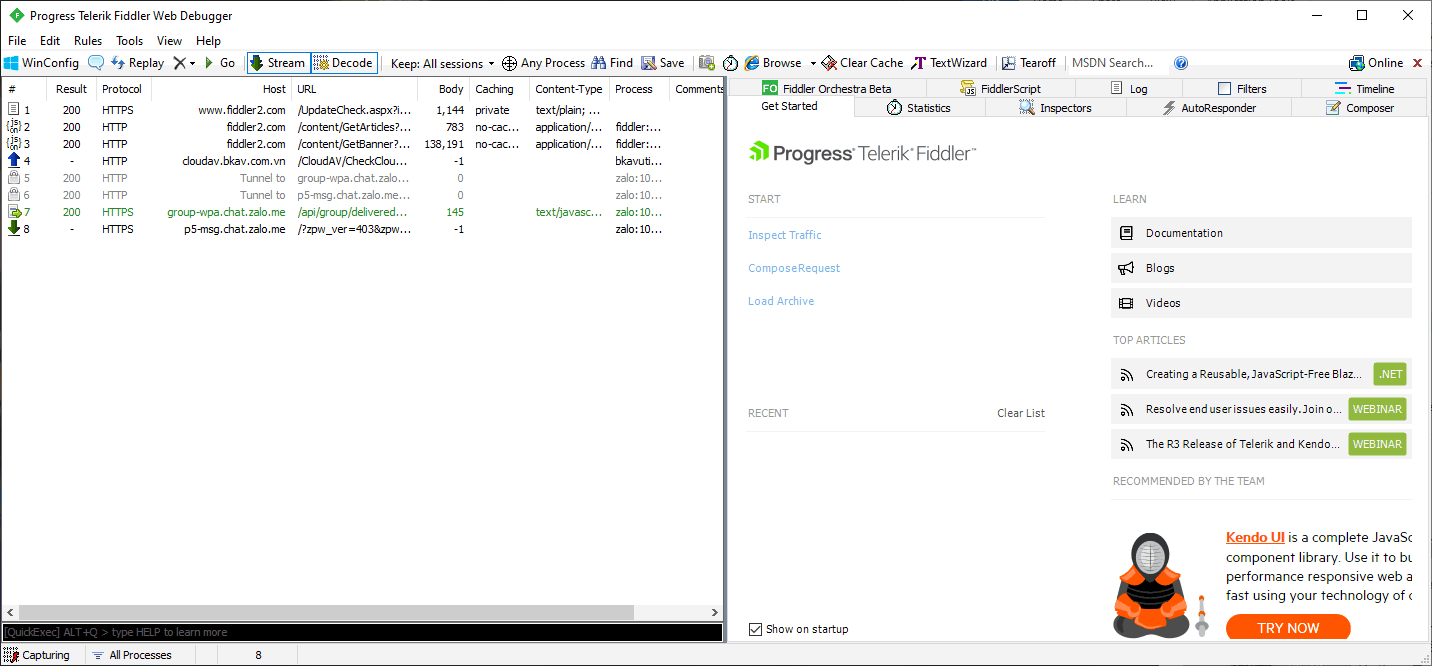Fiddler Classic Setup - RomGốc.Net