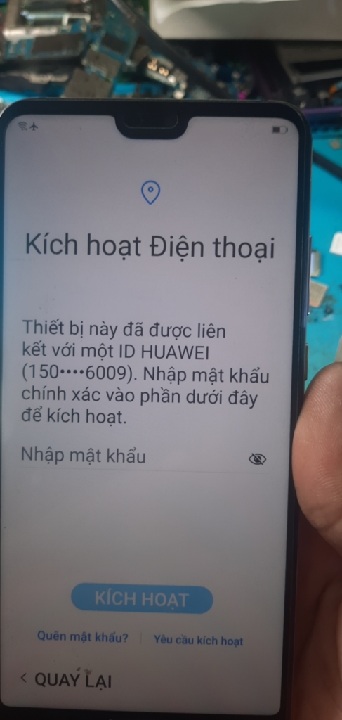 Huawei P20 xoá tài khoản Huawei ID|EML-AL00 HWID