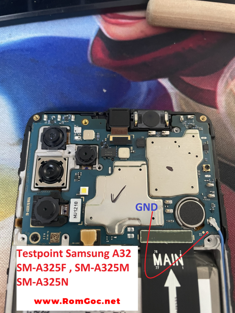  Testpoint brom Samsung A32 A325F, A325M, A325N