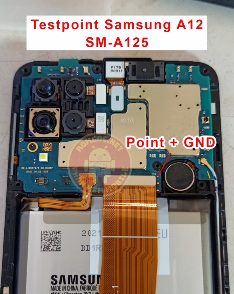 Testpoint Samsung A12 SM-A125