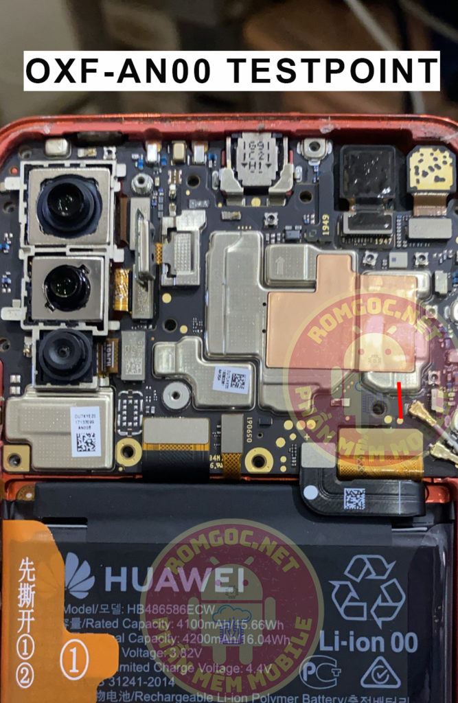 Testpoint Huawei Honor V30 OXF-AN00 OXF-AN00