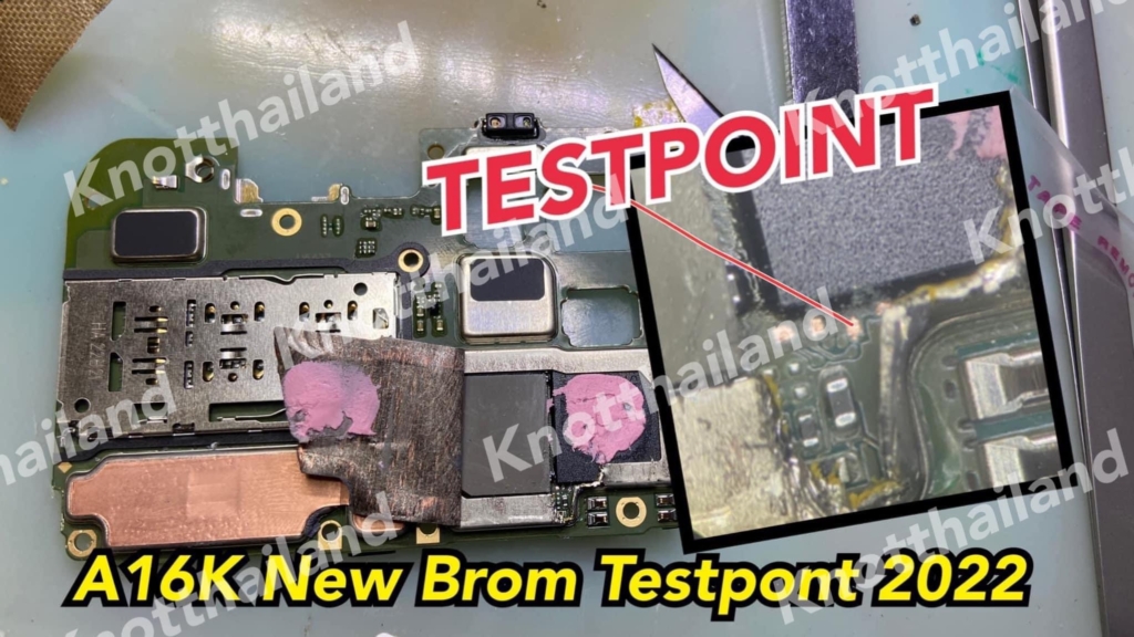 Testpoint Oppo A16K