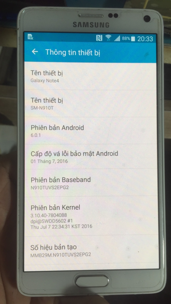 Rom Tiếng Việt Samsung N910T 6.0.1 1 Rom Tiếng Việt Samsung N910T 6.0.1