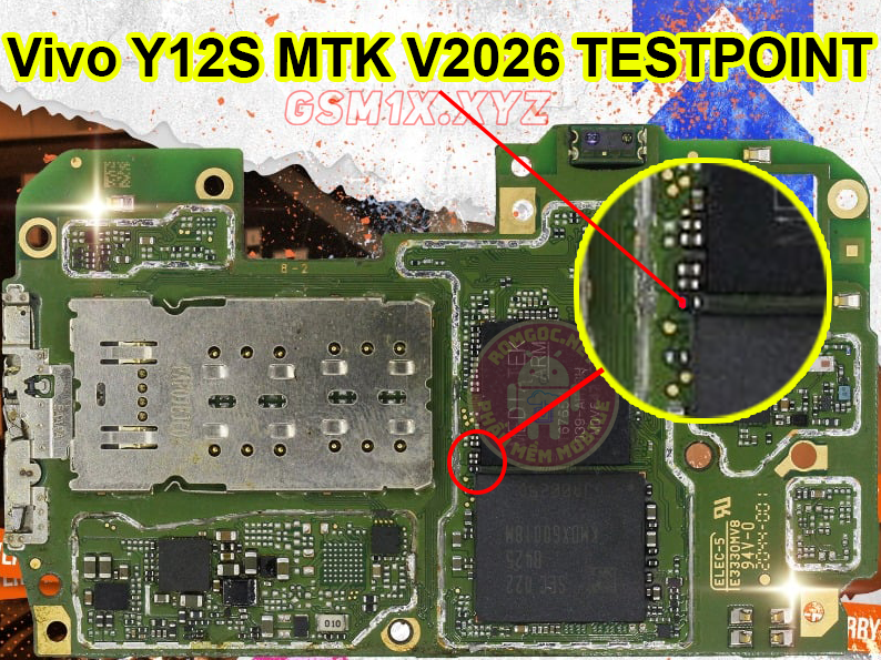 Testpoint Vivo Y12S V2026 MTK
