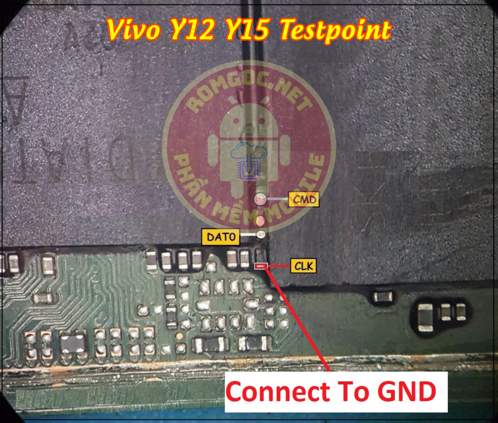 Testpoint Vivo Y12 - Y15 xoá mật khẩu bypass frp