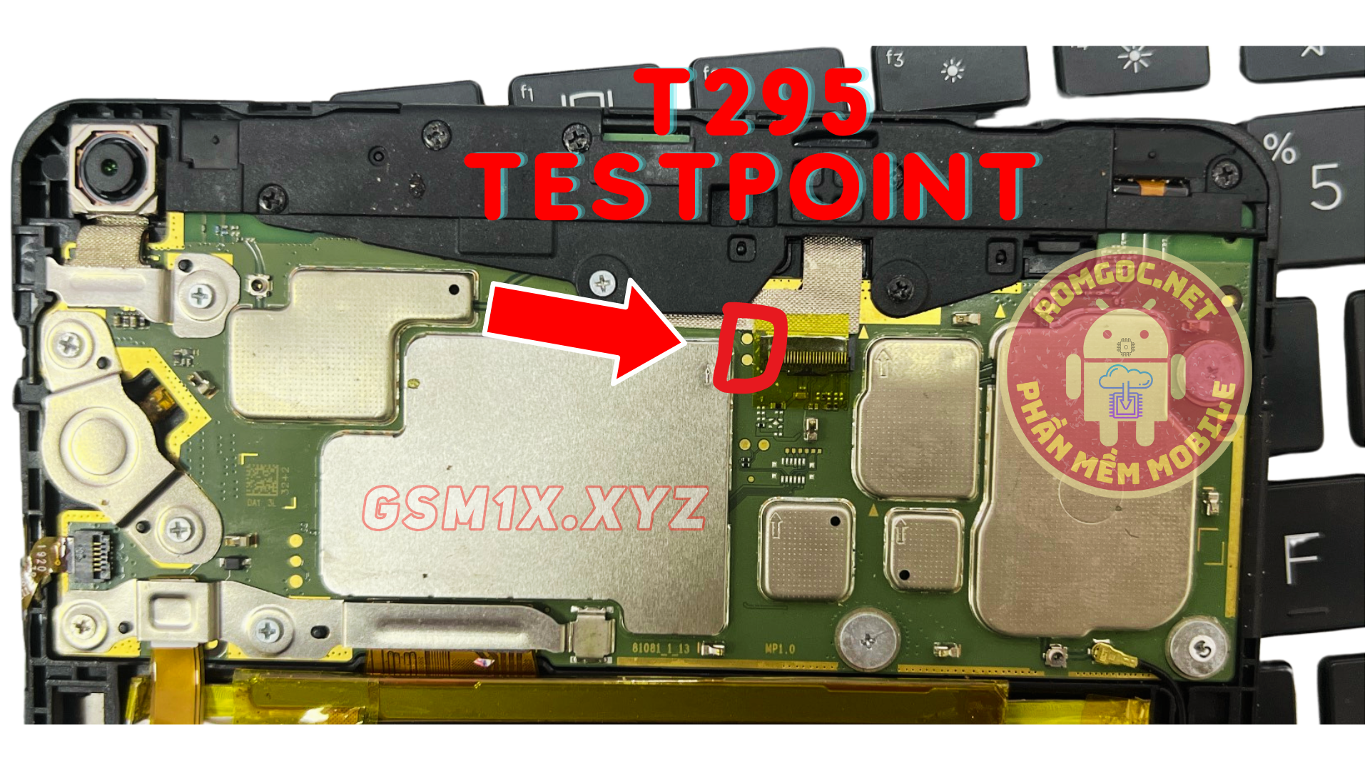 Testpoint Samsung Tab A T295 bypass frp